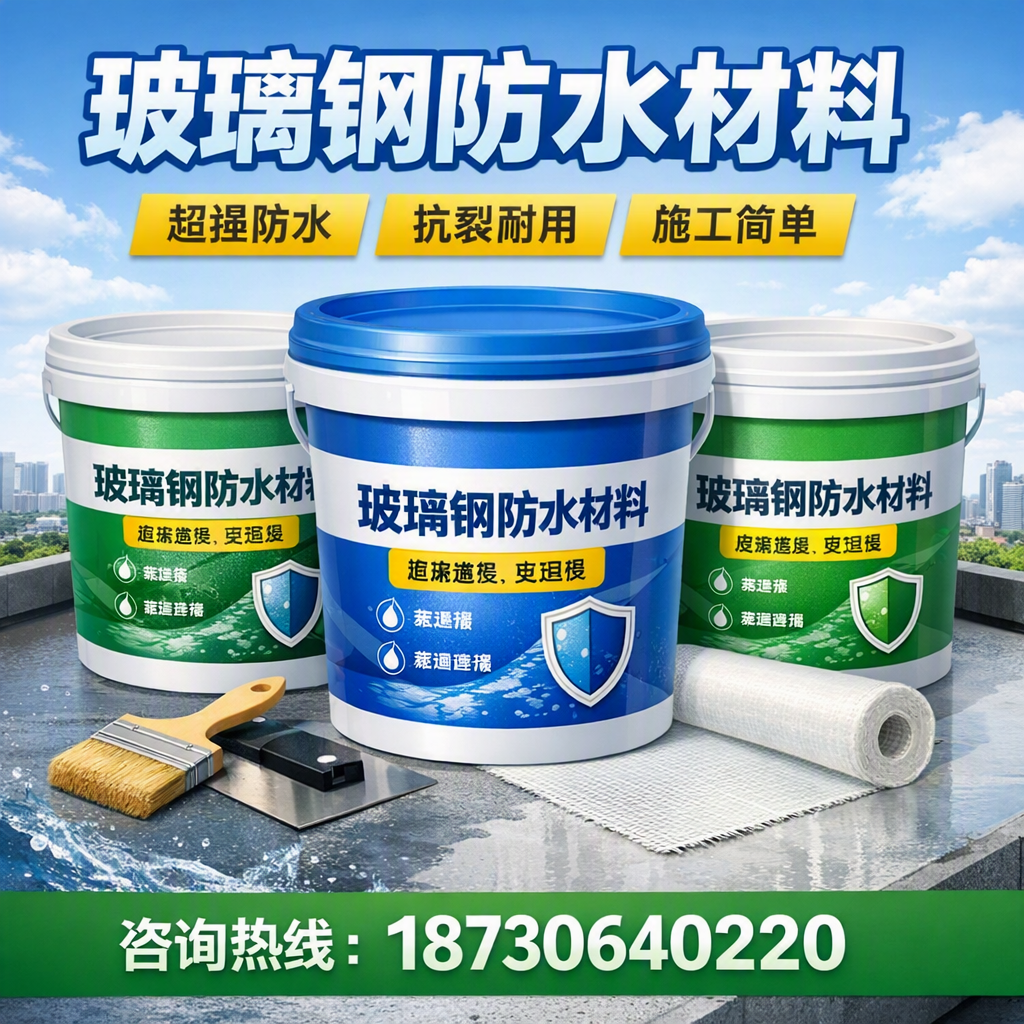了解玻璃钢防水材料的市场趋势,淮北 企业不可不知
